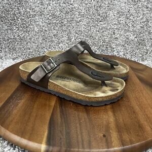 Birkenstock Gizeh Regular Fit Birko Flor Thong Flip Flop Size 36 / L5 Sandals